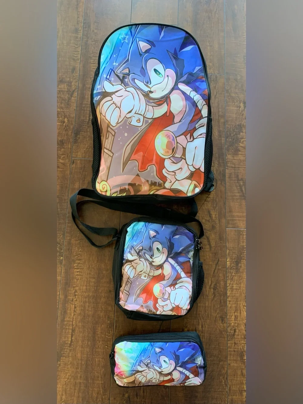 Sonic the Hedgehog 3 Piece School Supplies